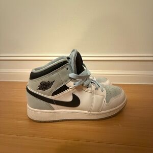 Jordan Kids' Sneakers - White, Light Gray, and Black